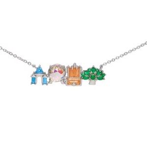 Walt Disney World Four Park Icons Silver Girls Crew lookalike NWOT